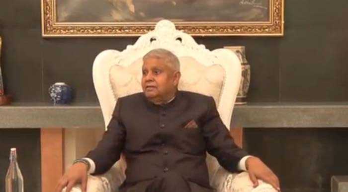 न्यायिक आदेश बाधा, सरकार एफआईआर दर्ज करने में लाचार : जस्टिस वर्मा मामले पर उपराष्ट्रपति न्यायिक आदेश बाधा, सरकार एफआईआर दर्ज करने में लाचार : जस्टिस वर्मा मामले पर उपराष्ट्रपति